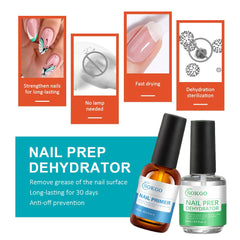 Sokgo primer de uñas, ayuda a la adherencia de gel ultravioleta