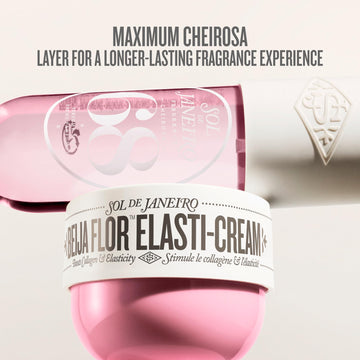 Application sur cou et décolleté avec Beija Flor Elasti-Cream