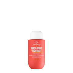 Sol de Janeiro Bom Dia Bright bottle close-up highlighting premium packaging for radiant cleansing.