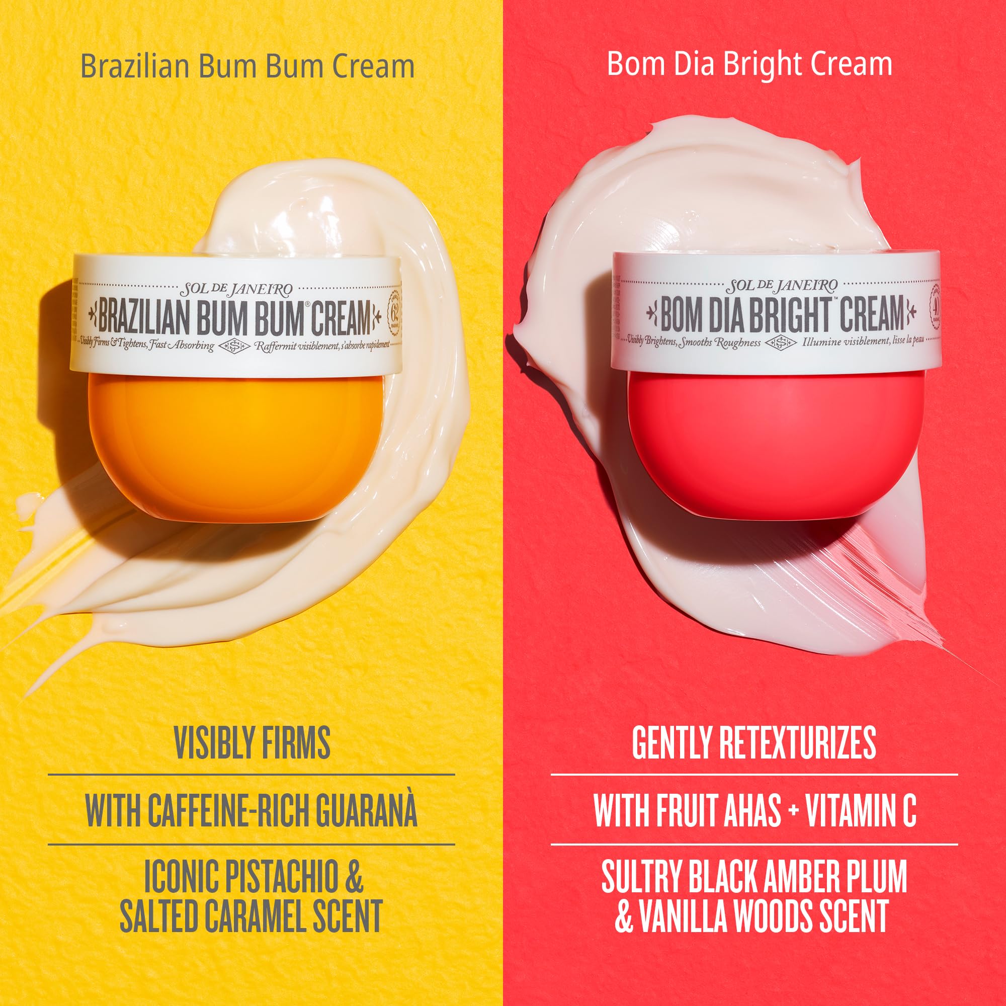 Sol de Janeiro Bom Dia Bright Crema 25 ml, textura suave y piel más uniforme