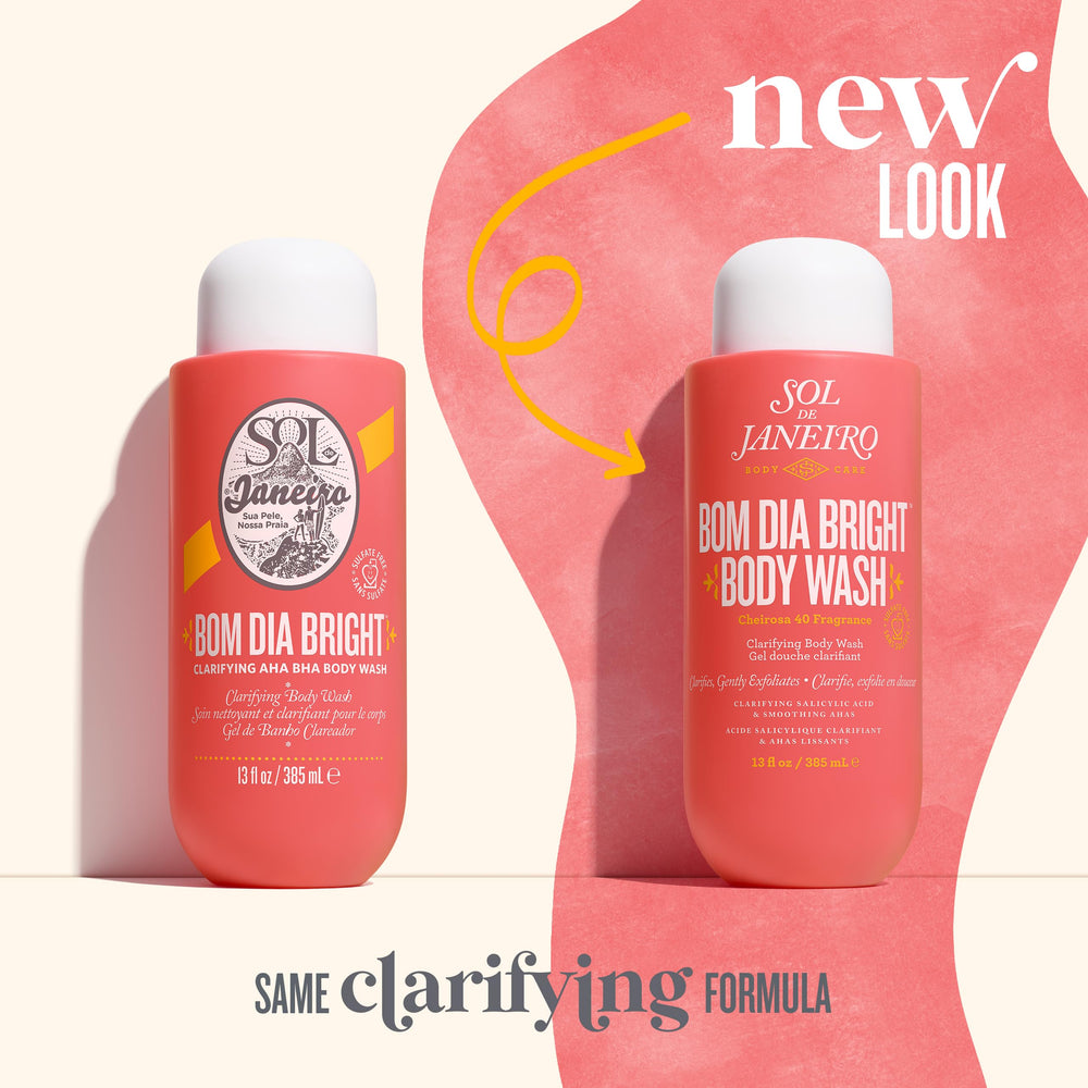 Sol de Janeiro Bom Dia Bright foam lather demonstrates gentle exfoliation for smoother skin.