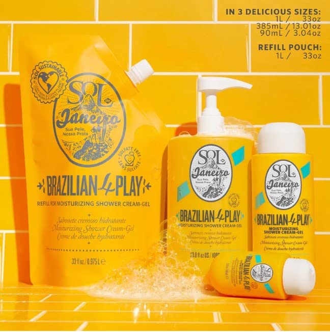 Sol de Janeiro Brazilian Play nourishes skin with coconut oil and cupuacu butter.