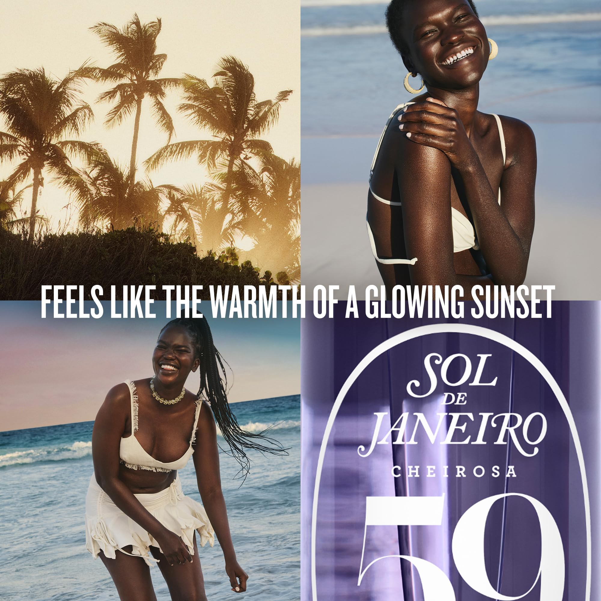Sol de Janeiro Cheirosa 59, notas vainilla orquídea para una experiencia suave.