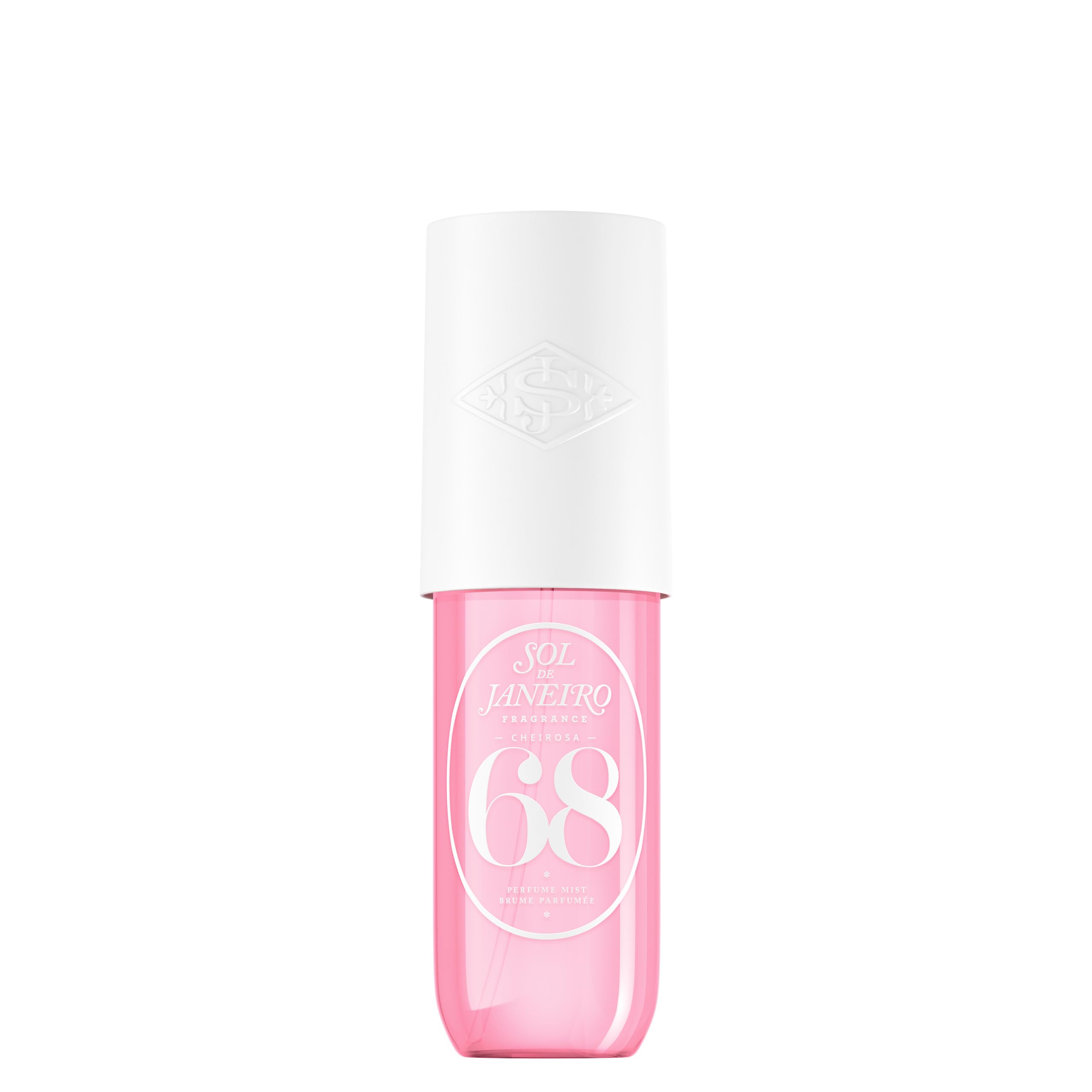 Sol de Janeiro Cheirosa 68, frasco de viaje, spray ligero para cabello y cuerpo.