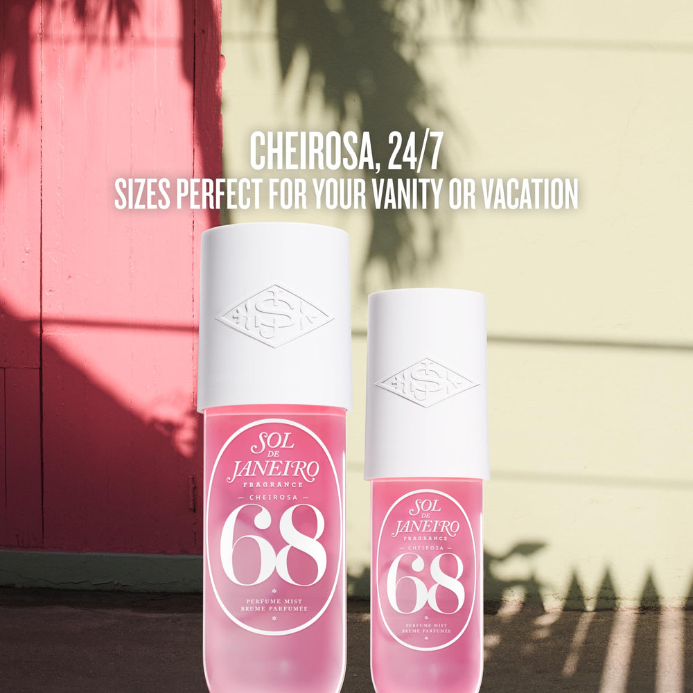 Sol de Janeiro Cheirosa 90 ml travel bottle ideal for on-the-go freshness.