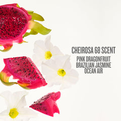 Front view of Cheirosa mist bottle with glossy finish.