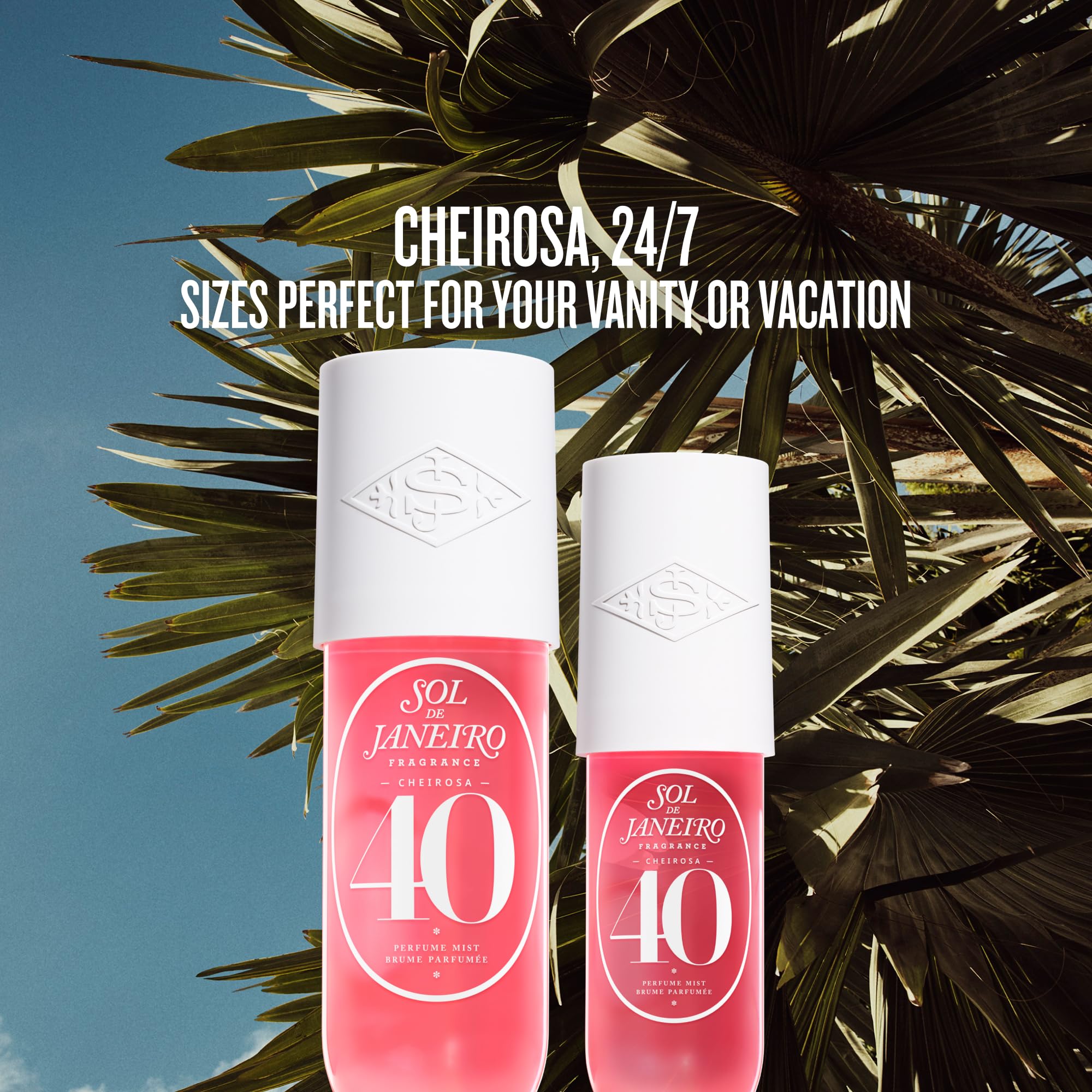 Sol de Janeiro Cheirosa 40, familia olfativa floral cálido, ideal para combinar capas.