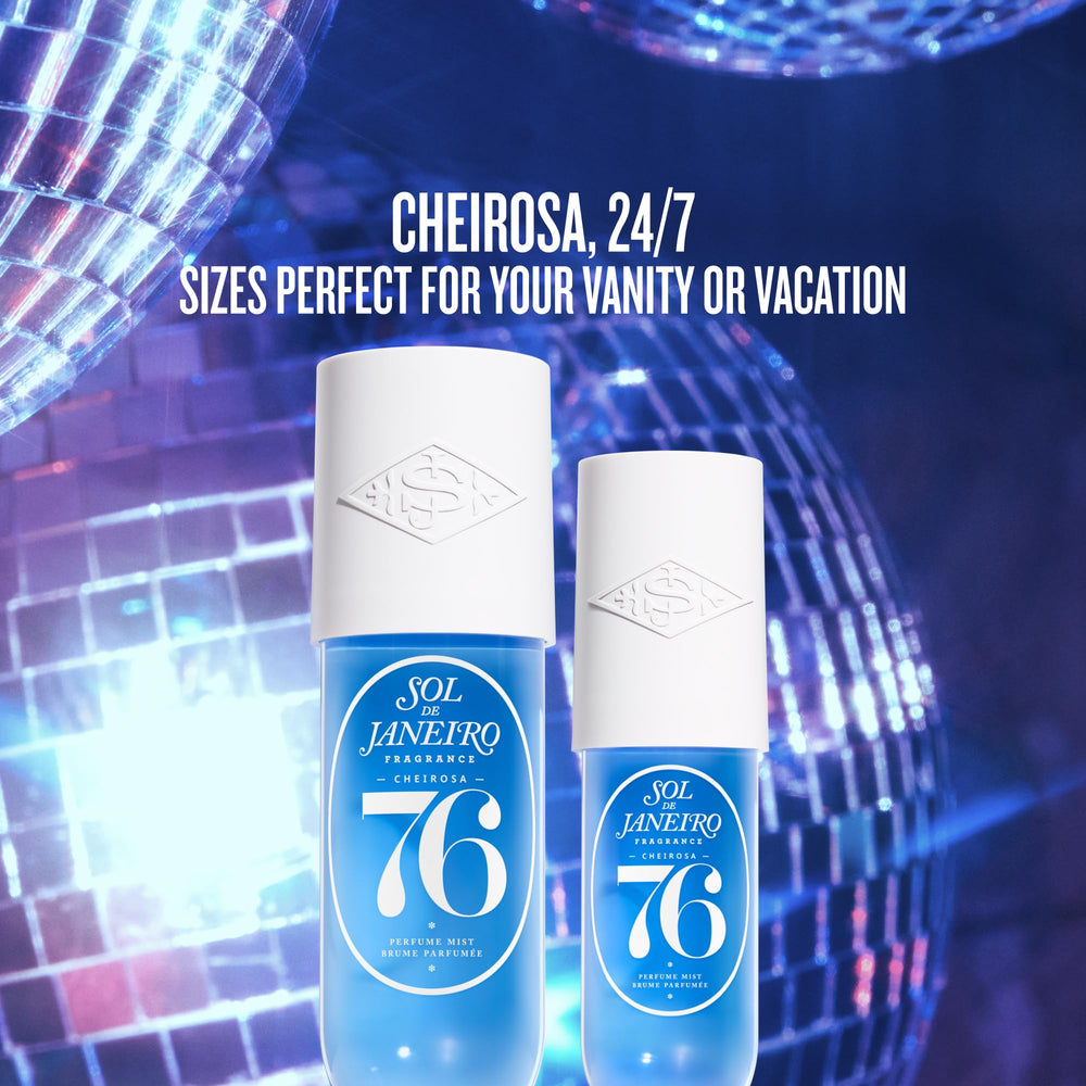 Aplicación en cabello y cuerpo con Cheirosa 76 durante el día.