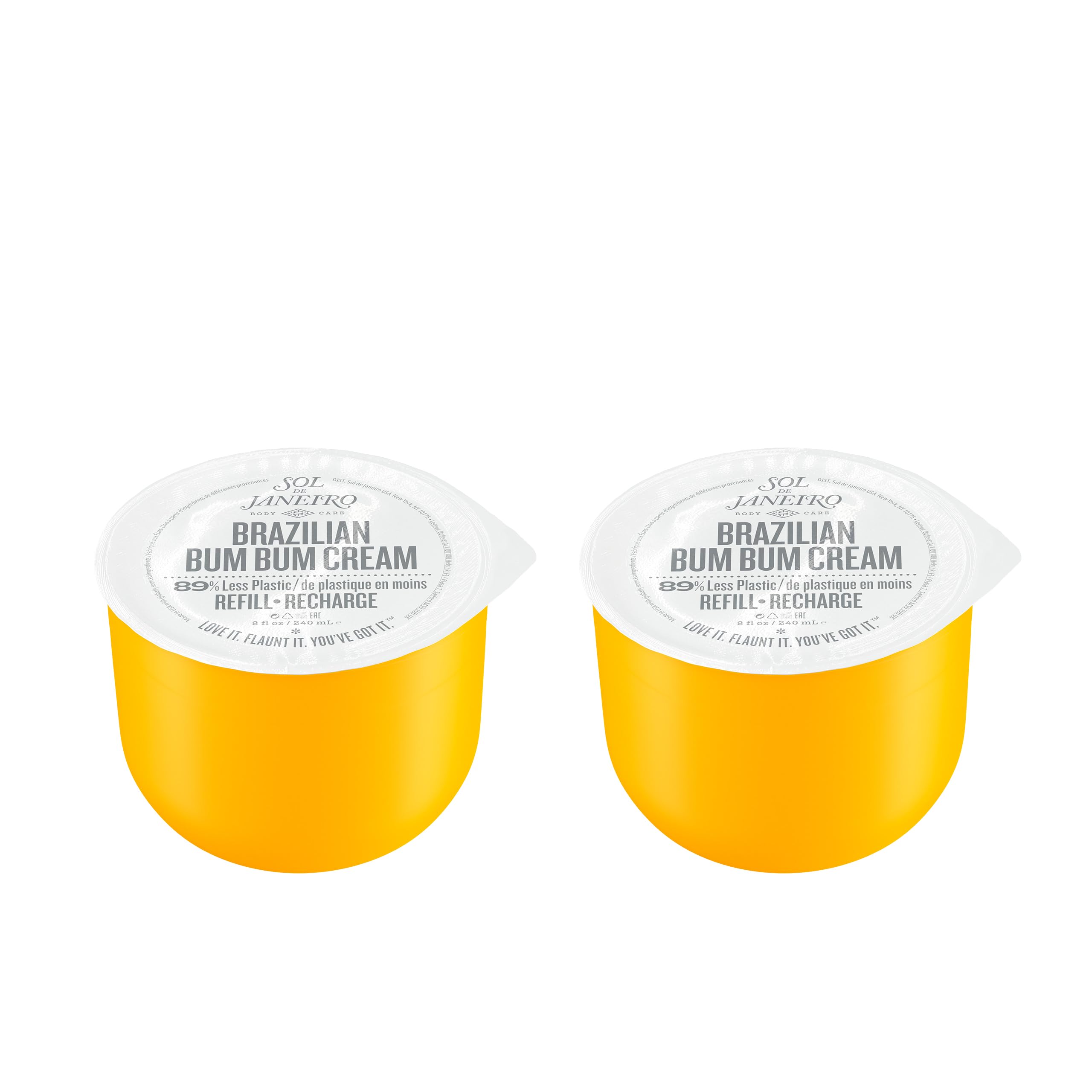 Sol de Janeiro Crema Bum Bum Recarga 240 ml: hidratación sostenida y textura suave