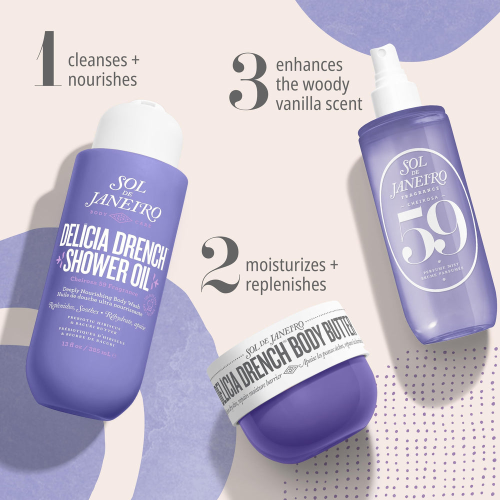 Sol de Janeiro Delicia Drench Cheirosa 59 fragrance mood-boosting scent