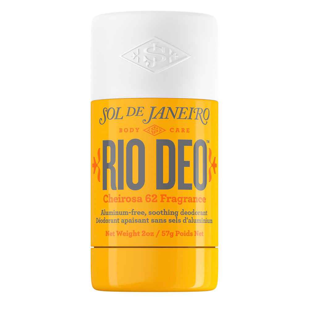 Sol de Janeiro Rio Deo Cheirosa 62: botella elegante con aroma envolvente para uso diario.