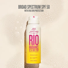 sol de janeiro rio radiance spf 50: extractos pongamia y niacinamida para tono uniforme