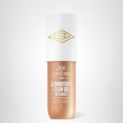 Sol de Janeiro Rio Sunset Glow Oil experiencia sensorial con aroma suave y brillo.