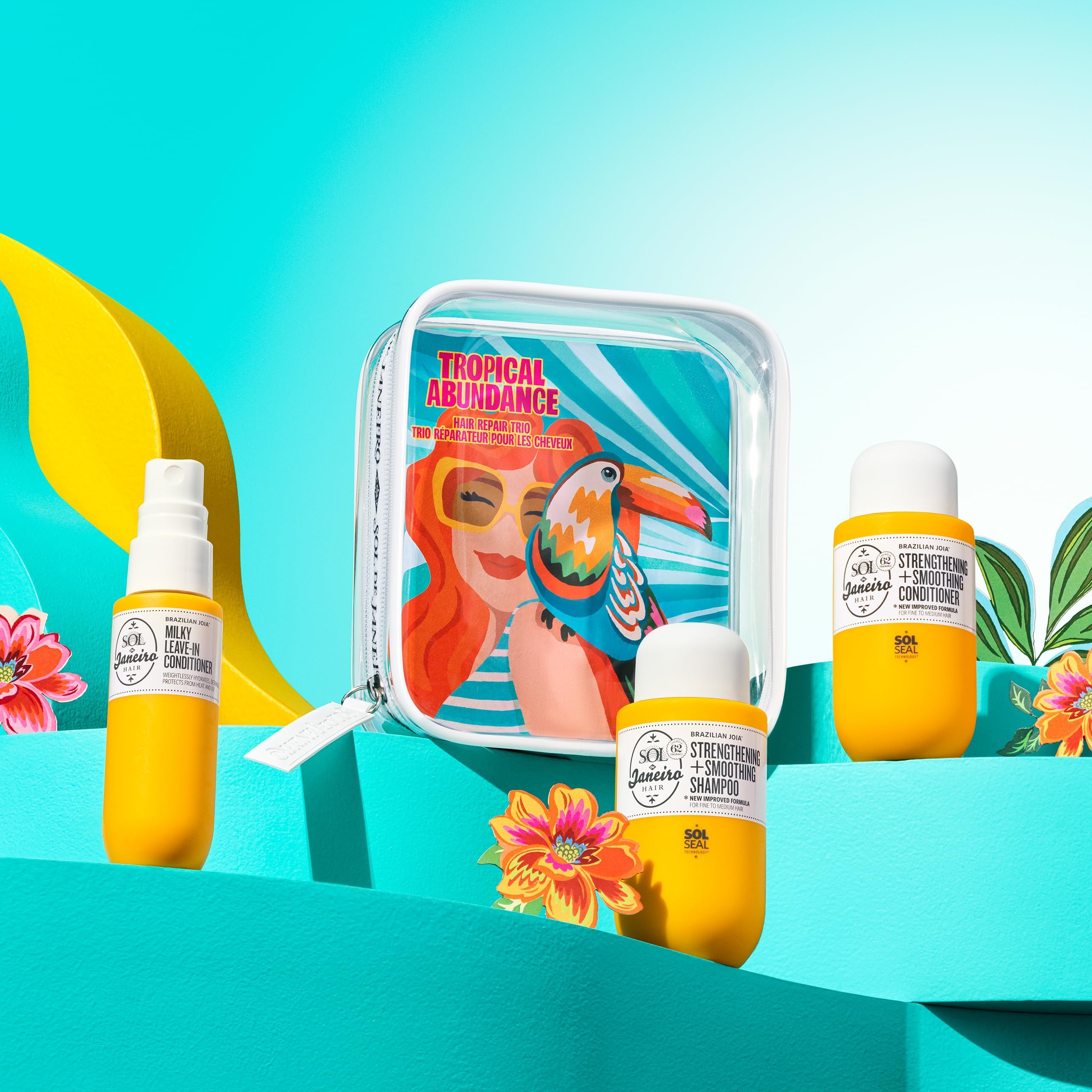 Sol de Janeiro Set mini para viaje, tamaño práctico para TSA.