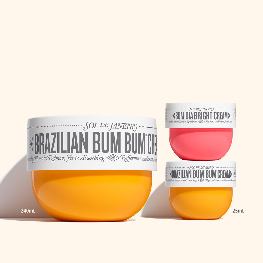 Textura cremosa de Bum Bum al tacto, aroma característico en cada aplicación