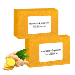 SolaceSkin Jabón Curcuma Limón con espuma lujosa para limpieza suave.