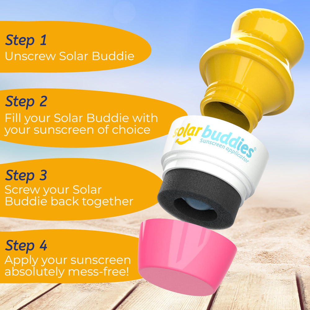 Solar Buddies cabezal reemplazable rosa prolonga la vida útil
