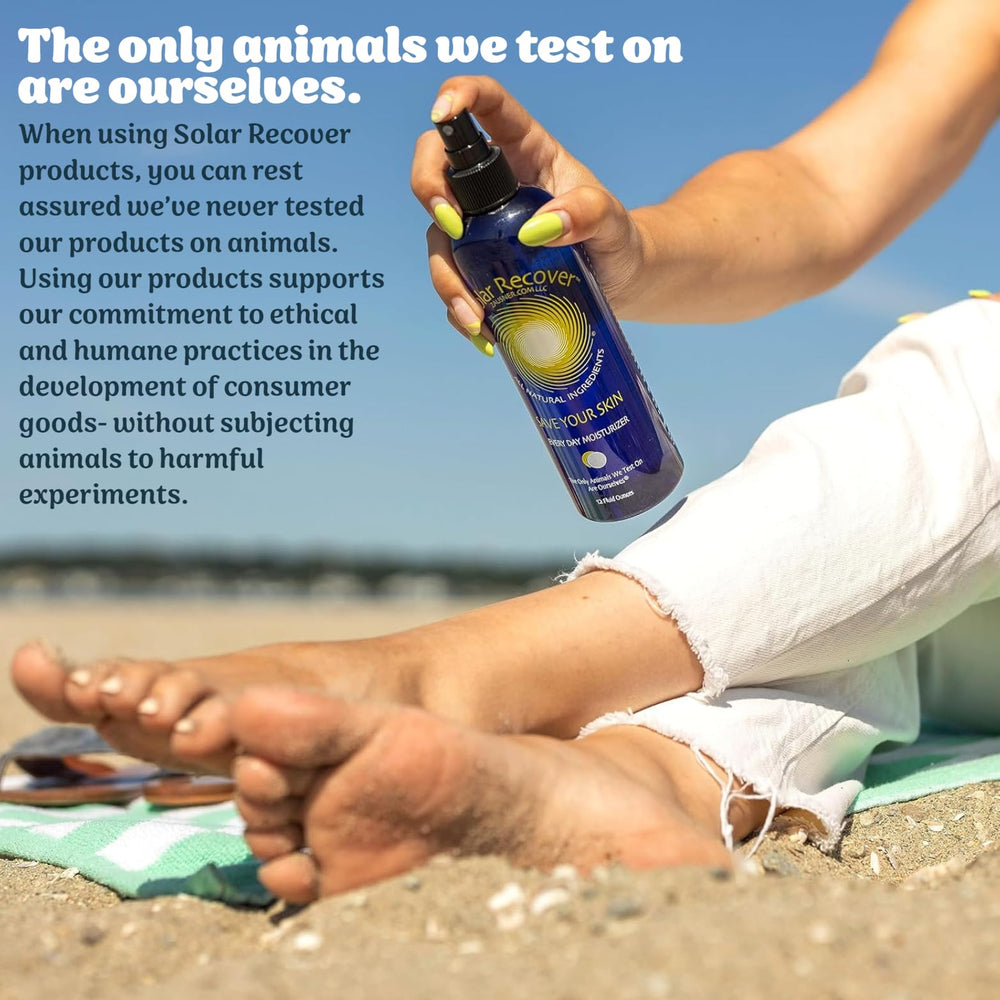 Savon non testé sur les animaux, Solar Recover n’est pas testé sur animaux