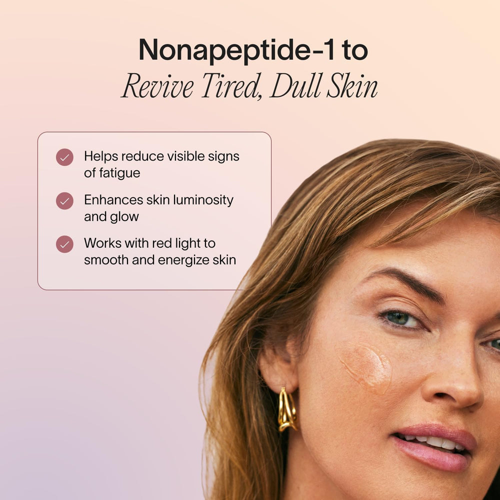 Solawave varita-serum-activador, fórmula sin grasa para uso diario.