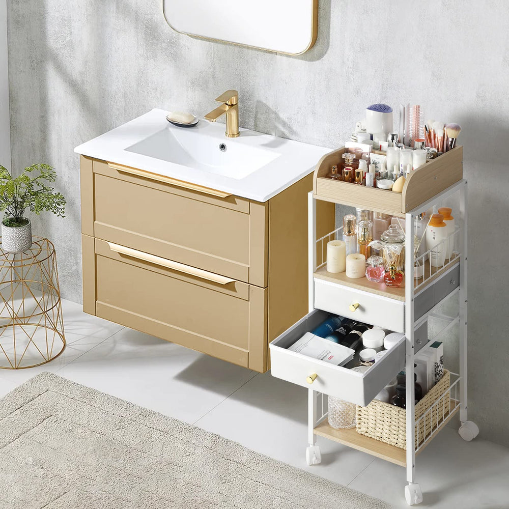 SOLIMINTR Solution de rangement polyvalente, idéale pour vanity et salle de bain.