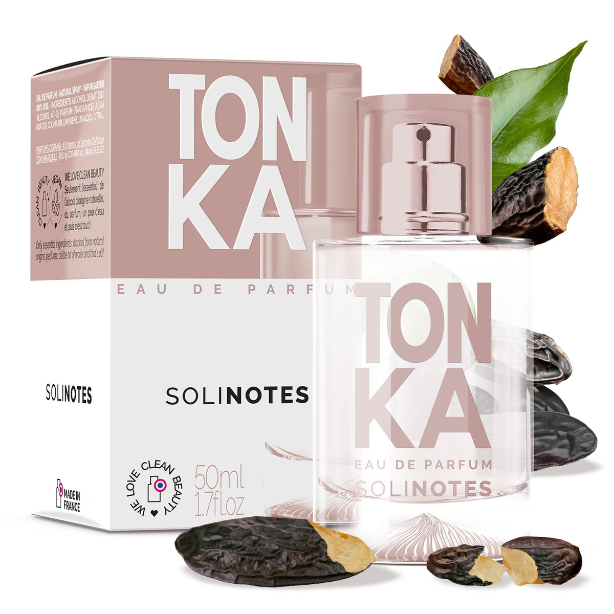 Solinotes Tonka, botella detalle elegante para ocasiones especiales