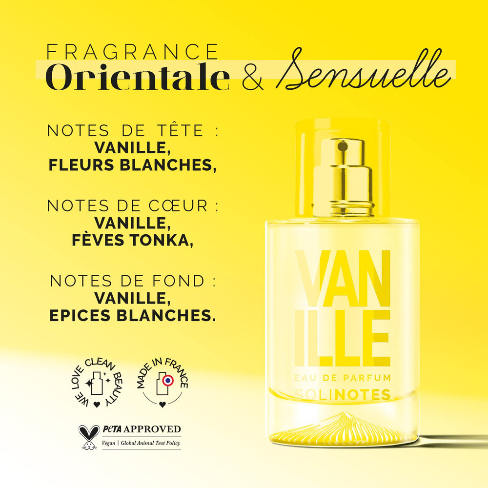 Solinotes Vanilla: envase claro que inspira momentos de calma.