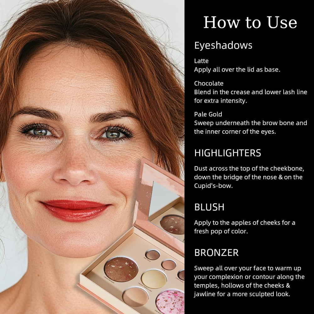 SOLLASY Paleta horneada bronceador-contorno: definición flexible para contornear