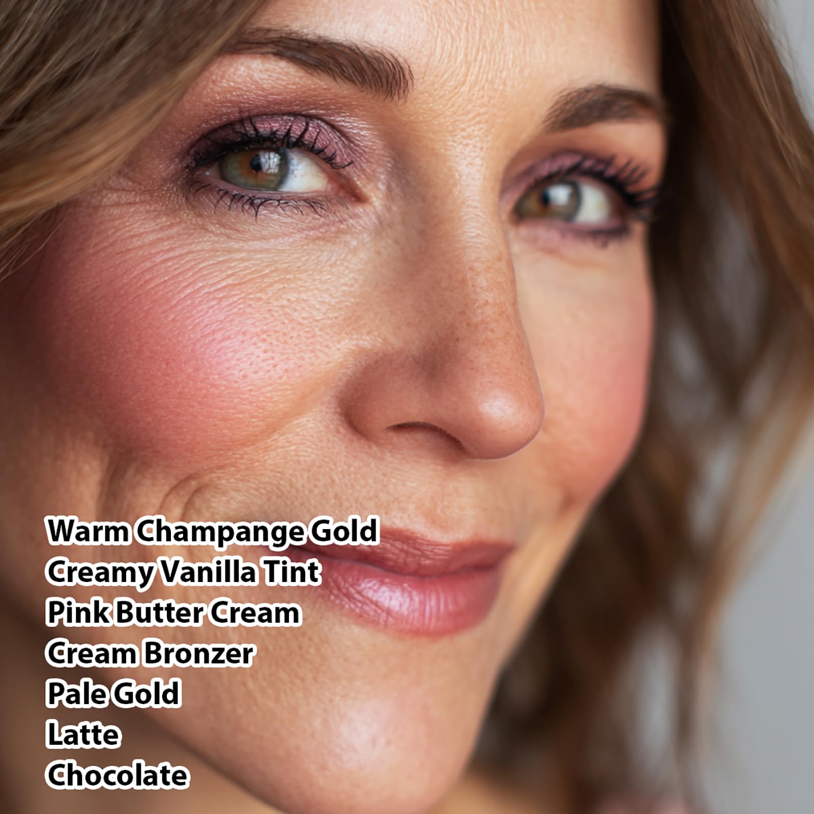 SOLLASY Paleta horneada pómulos-bronceador: contorno cálido para un look natural