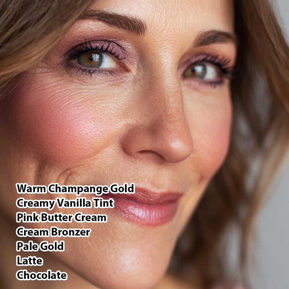SOLLASY Paleta horneada pómulos-bronceador: contorno cálido para un look natural