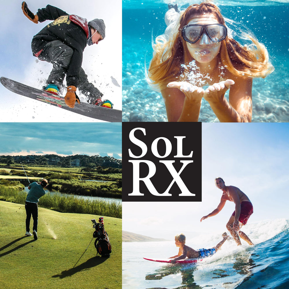 SolRX SPORT SPF 50, fórmula ecológica y respetuosa con arrecifes para deportes.