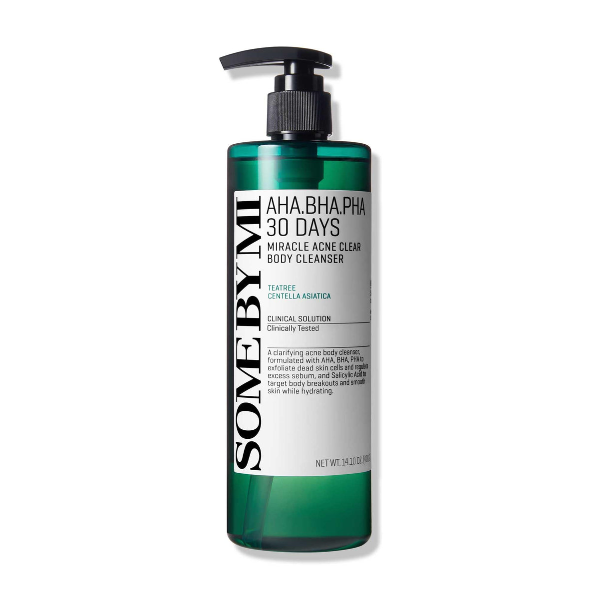 SOME BY MI AHA BHA PHA limpiador corporal con árbol del té para piel con imperfecciones