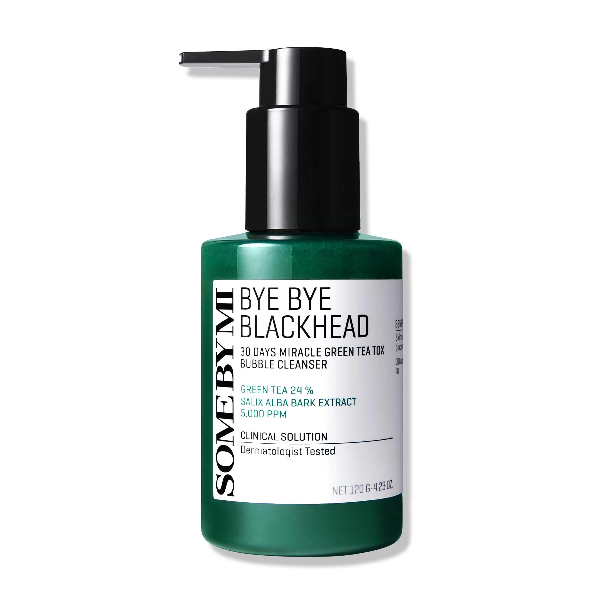 SOME BY MI Bye Bye Blackhead limpiador burbujeante para poros limpios.