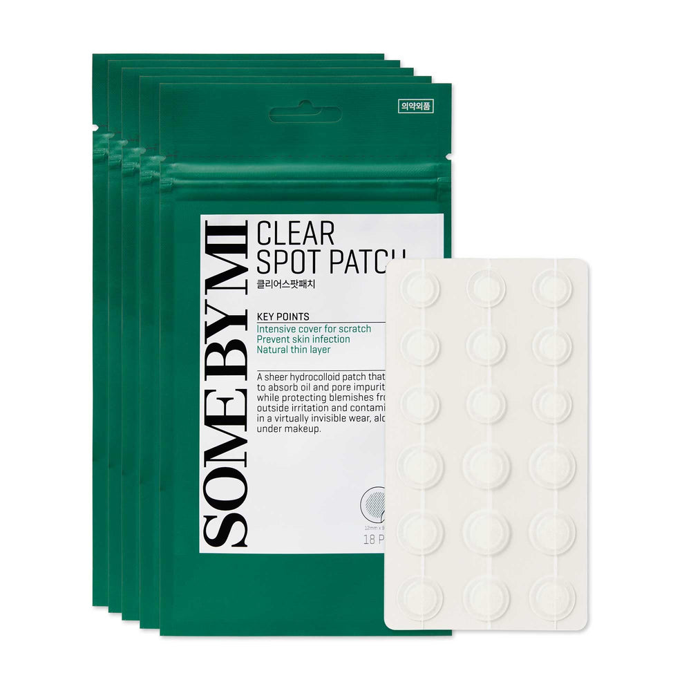 Parche SOME BY MI para imperfecciones 10 mm, adhesivo suave y discreto.