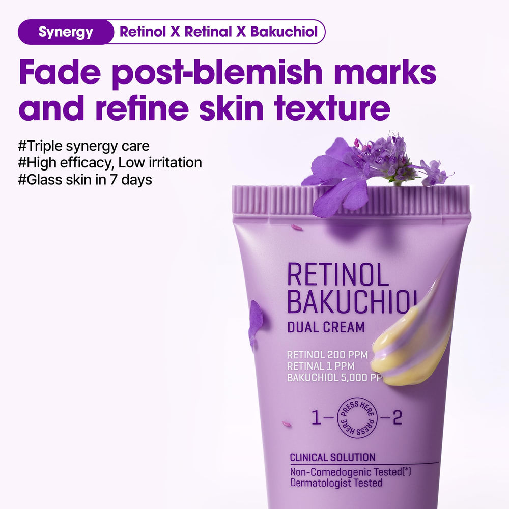 SOME BY MI Retinol Bakuchiol Dual Cream collagen for elasticity
