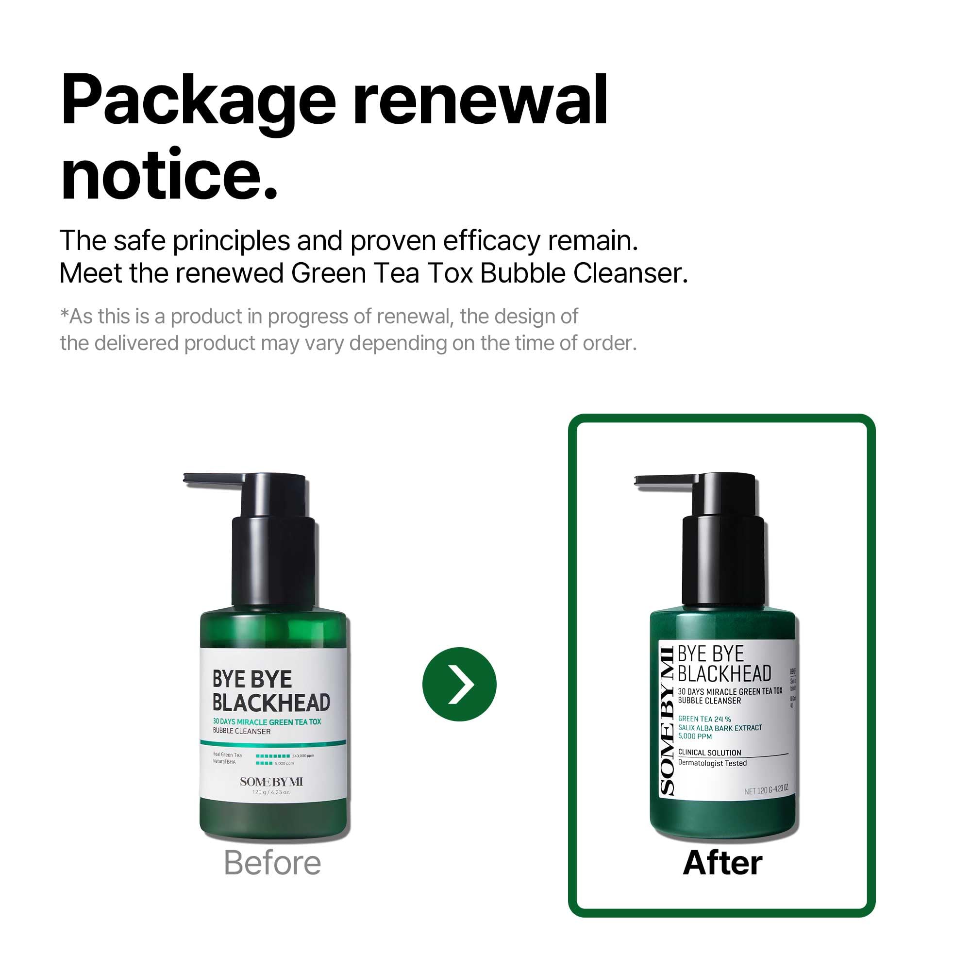 SOME BY MI ritual diario de cuidado facial con beneficios posibles.