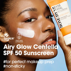 SOME BY MI V10 Hyal Air Fit Sunscreen, textura ligera para uso diario sin grasa