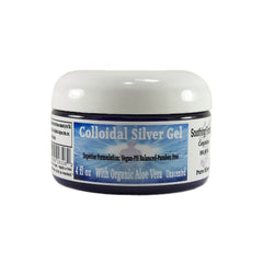 Some Jesus Things gel coloidal de plata con aloe vera, 4 oz, para uso diario suave.