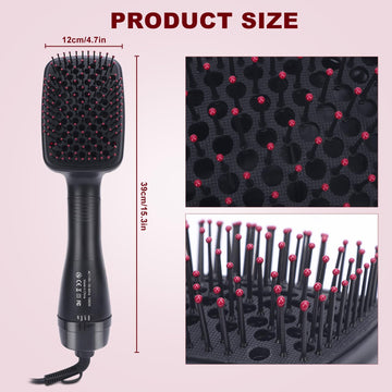 Sonew control-frizz-ionico en acción reduciendo encrespamiento.