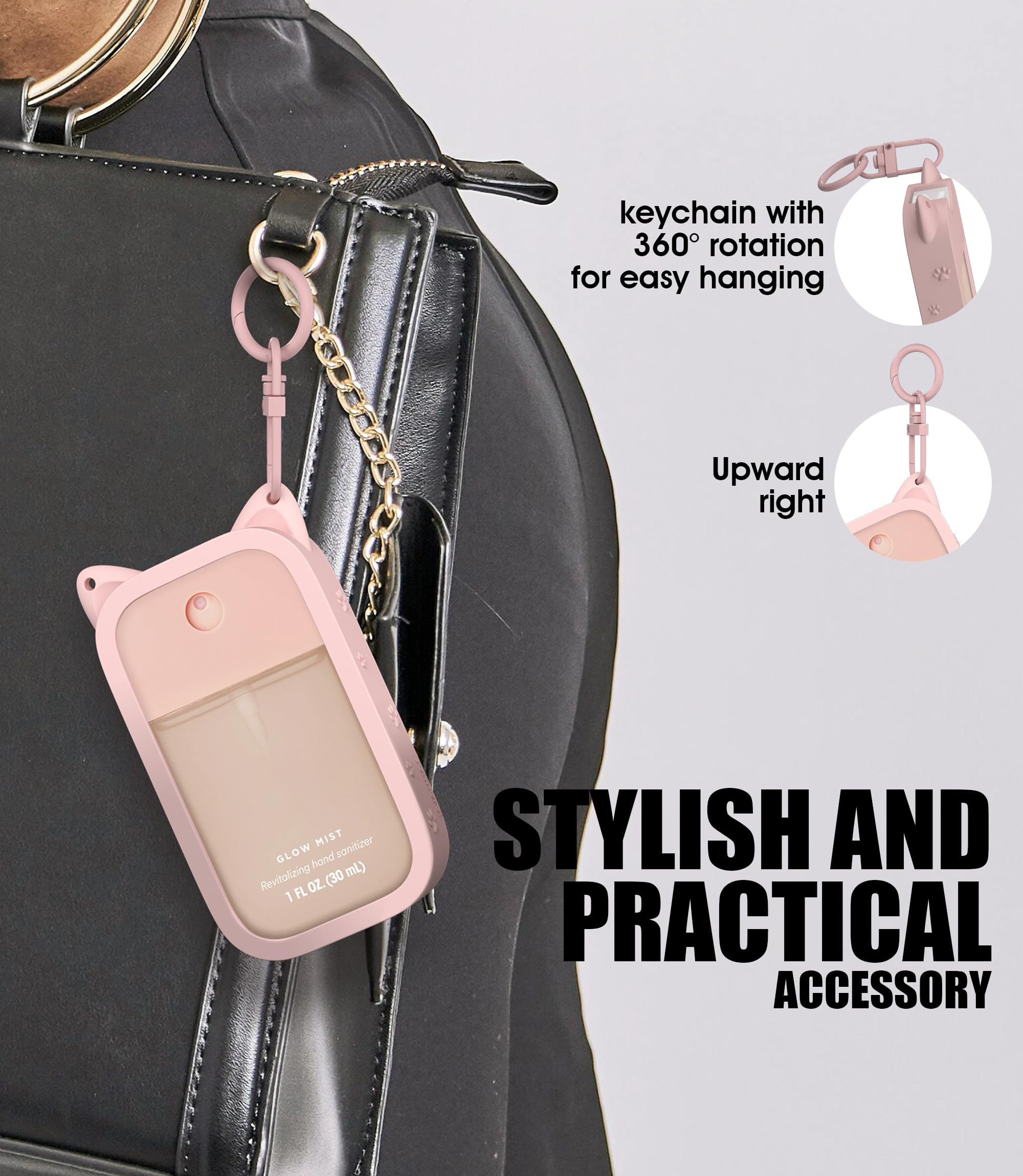 Sonnorel diseño compacto y ligero para bolsos y mochilas