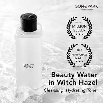 SON&PARK Agua de Belleza: aplicación con disco de algodón para limpieza suave