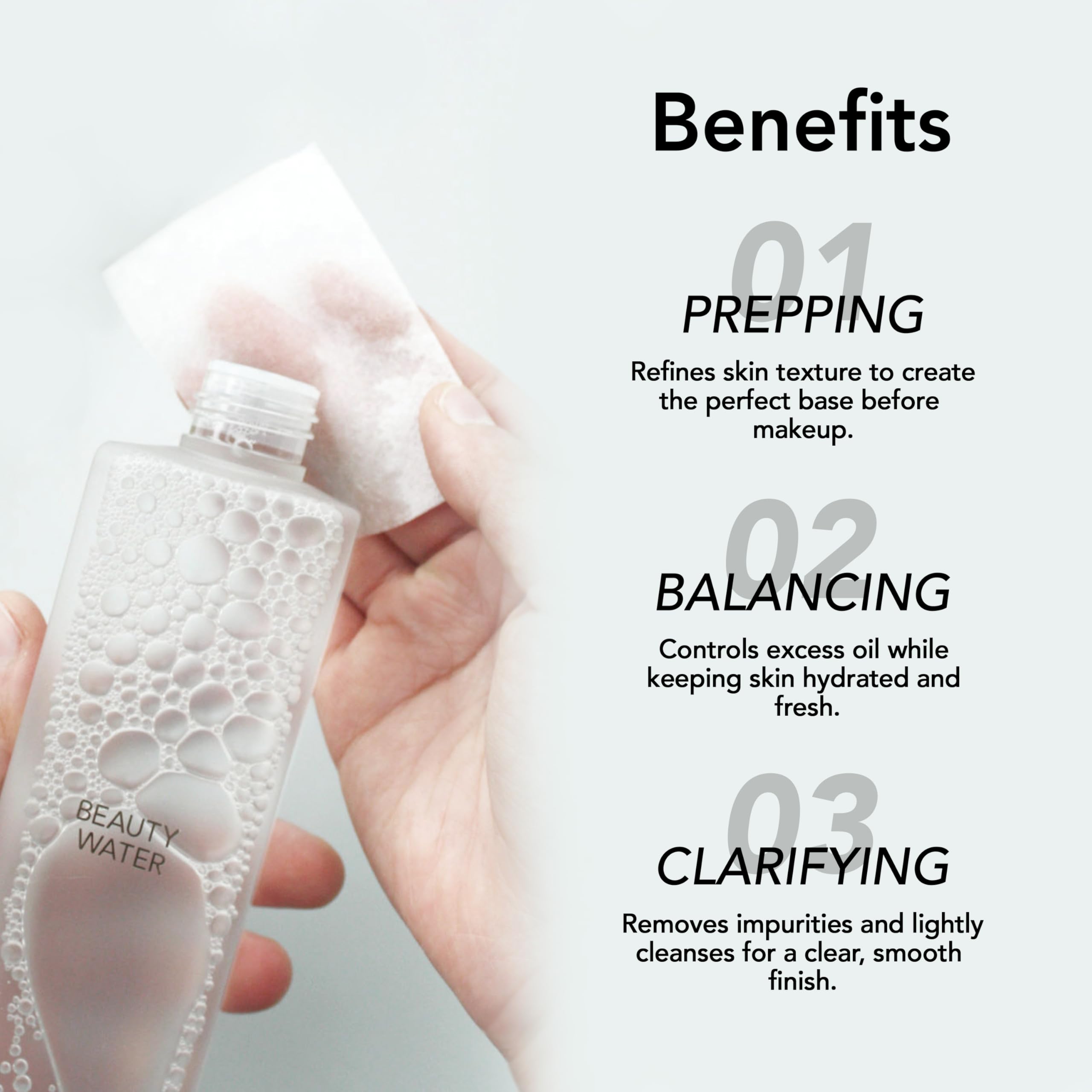 SON&PARK Agua de Belleza: ingredientes naturales para desmaquillar con cuidado