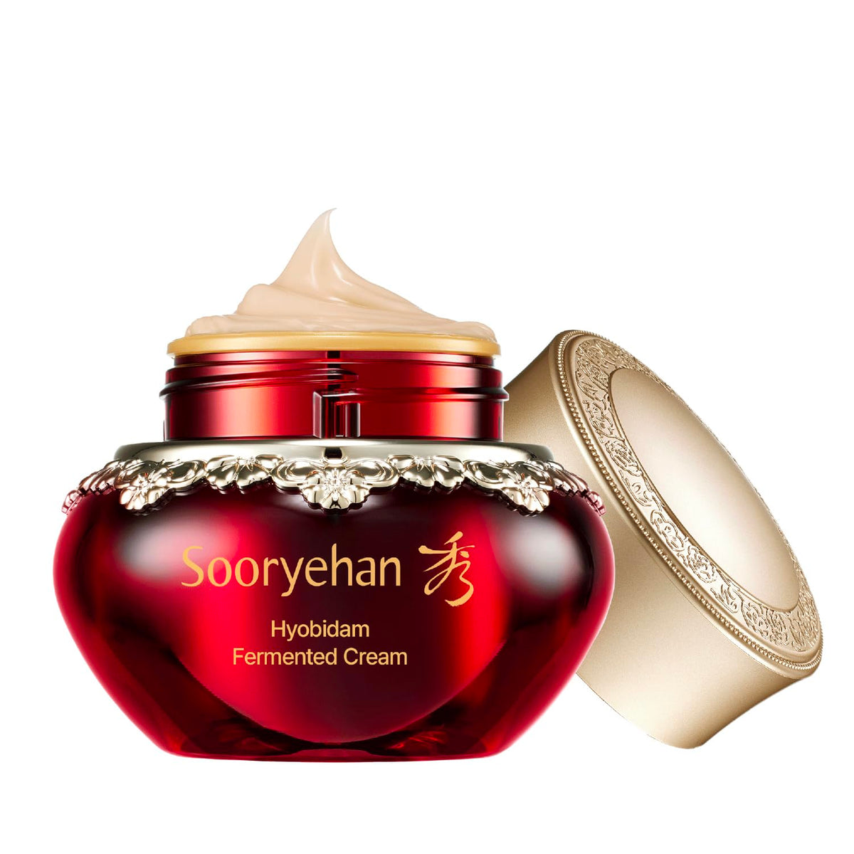 Sooryehan Hyobidam crema fermentada en envase, ideal para cuidado diario