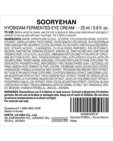 Sooryehan Hyobidam, ritual de cuidado ocular con ingredientes tradicionales