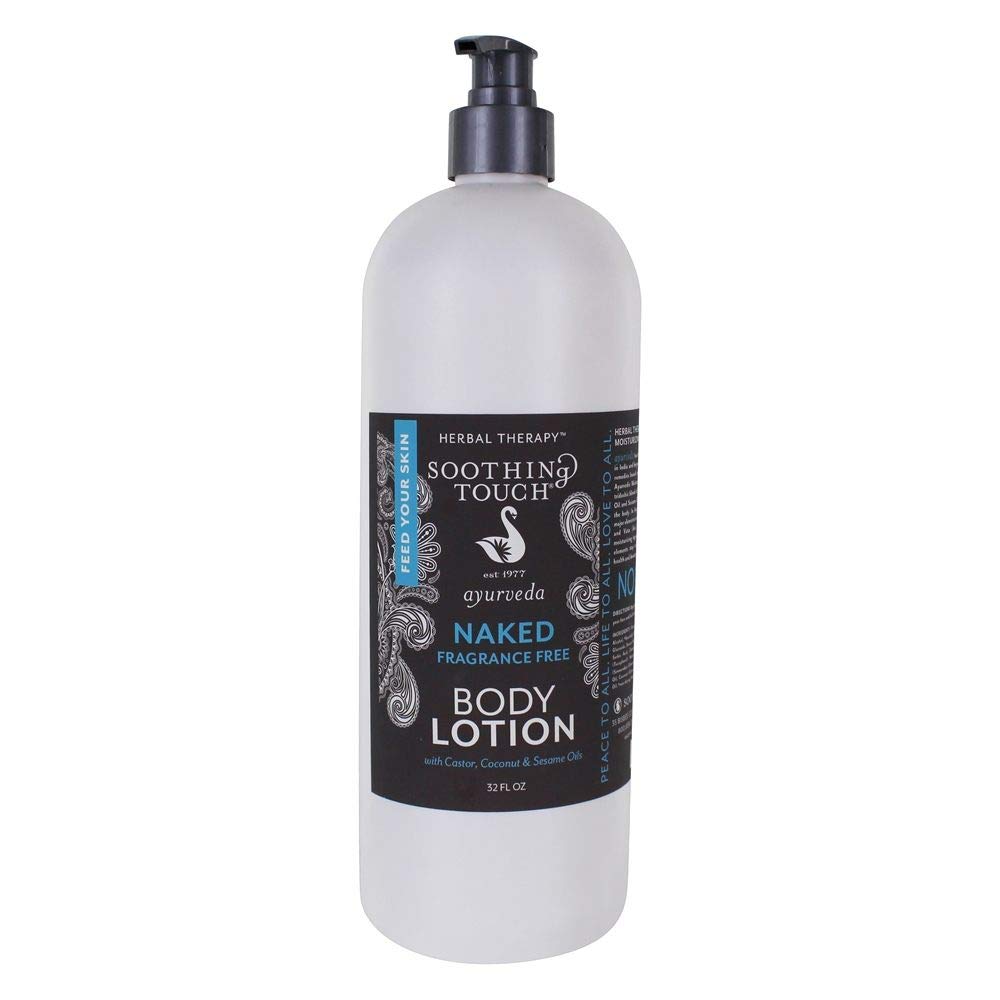 Mezcla de aceites ayurvédicos de Soothing Touch para nutrir la piel.