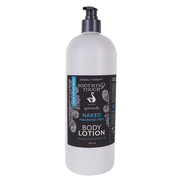 Mezcla de aceites ayurvédicos de Soothing Touch para nutrir la piel.