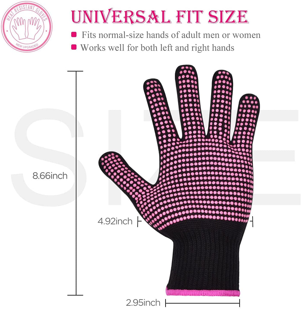 Guantes Sopito con burbujas de silicona vista trasera transpirables y confortables