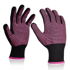 Guantes Sopito con burbujas de silicona protección rápida al calor para peinado, vista frontal