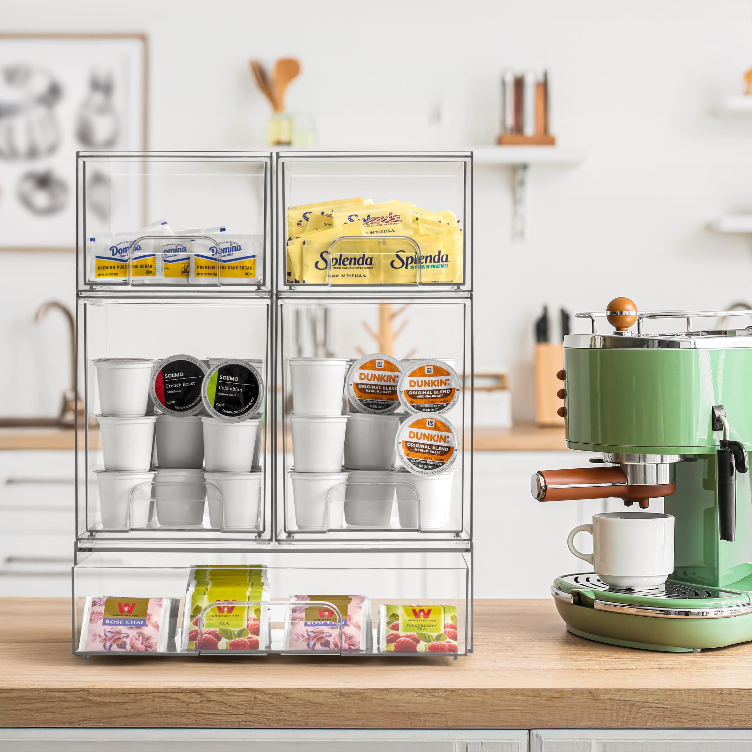 Sorbus uso multipropósito para cocina, baño y despensa, optimiza el espacio.
