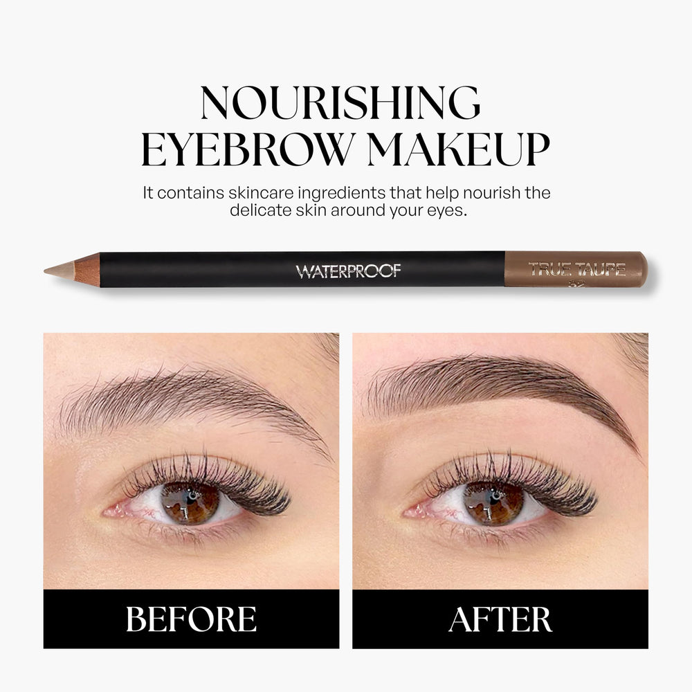 Maquillaje de cejas SORMÉ libre de crueldad y mineral para acabado limpio.