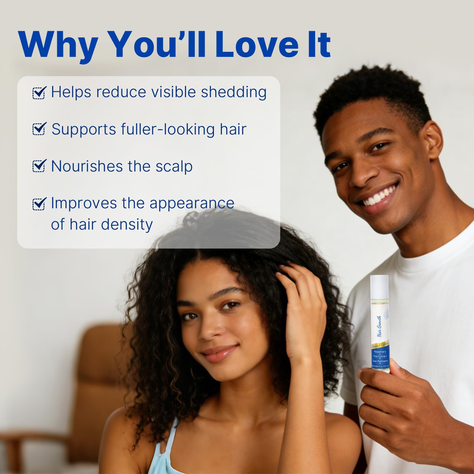SorNBEO serum crecimiento capilar: formato sin grasa para cabello limpio